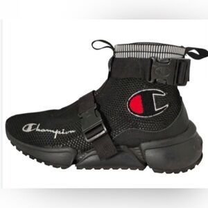 Champion sock, slip on shoes with buckle women’s